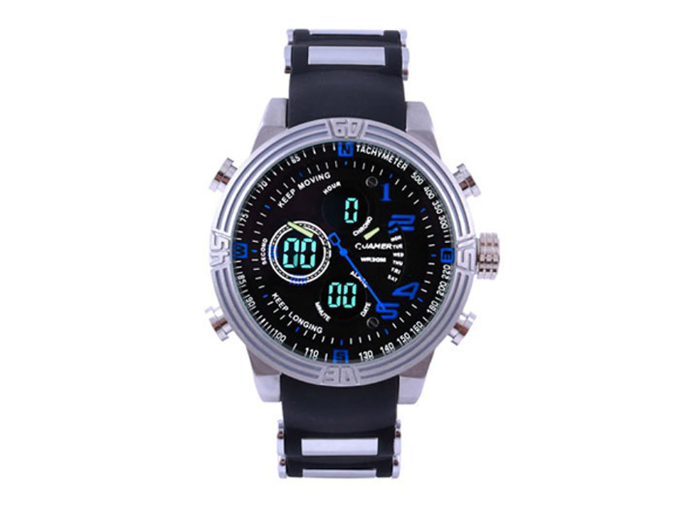 

Часы BauTech 1702 наручные Черный с синим (1007-792-01)