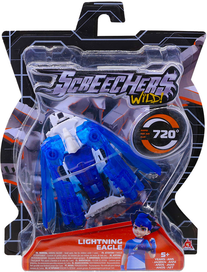 Машинка-трансформер Screechers Wild S4 L0 Лайтнинг Игл (EU685003 ...