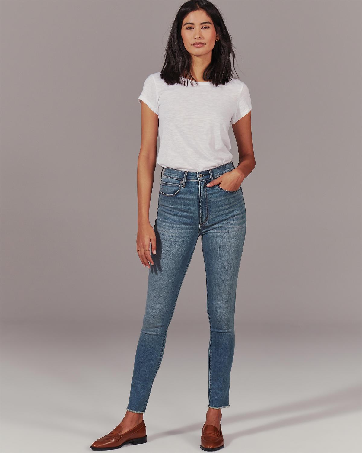 

Джинсы Super Skinny Abercrombie & Fitch AF7590W 25/28 Синий