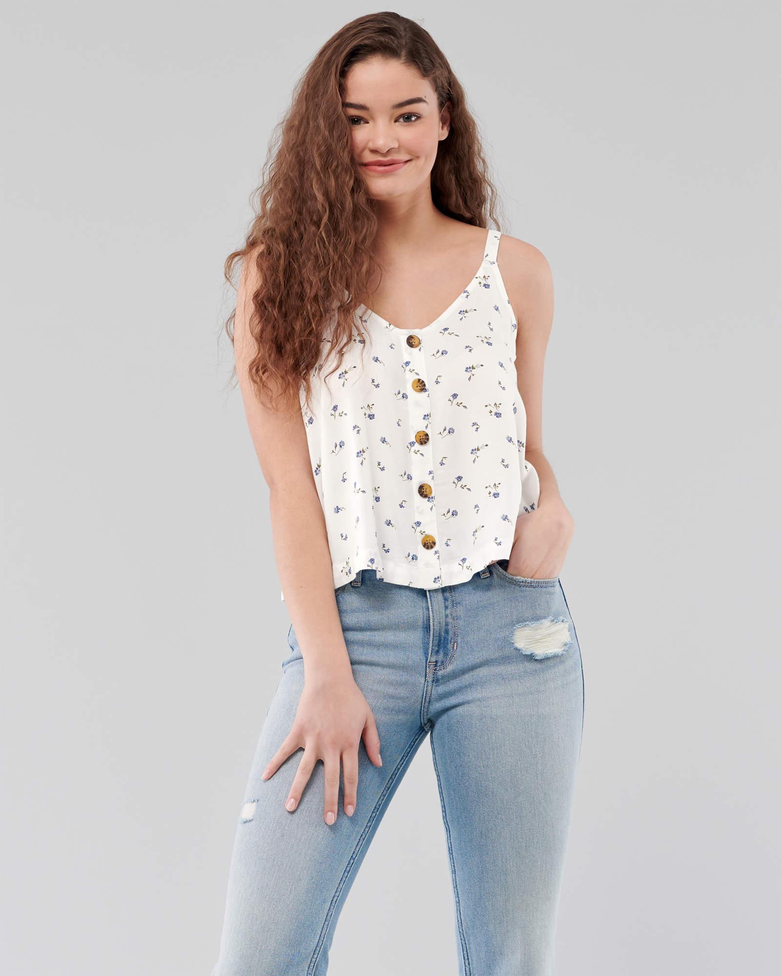 

Майка Hollister HC8011W S Белый
