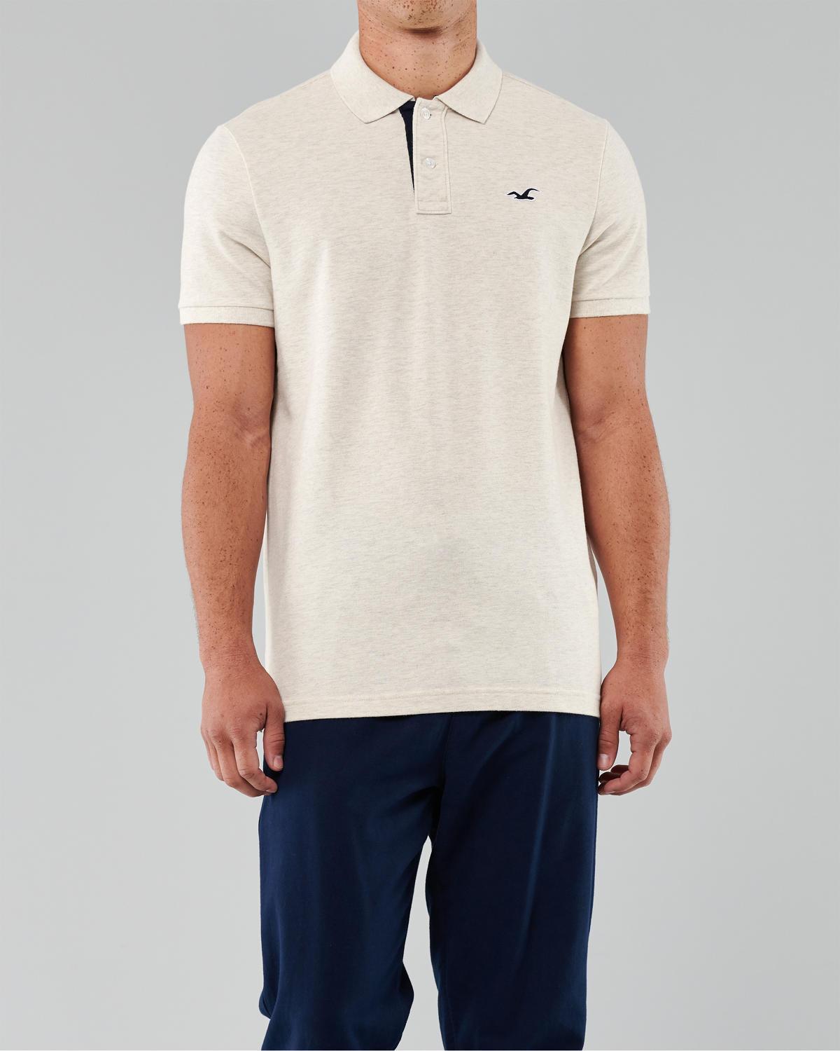 

Поло Hollister HC7935M M Светло-бежевый