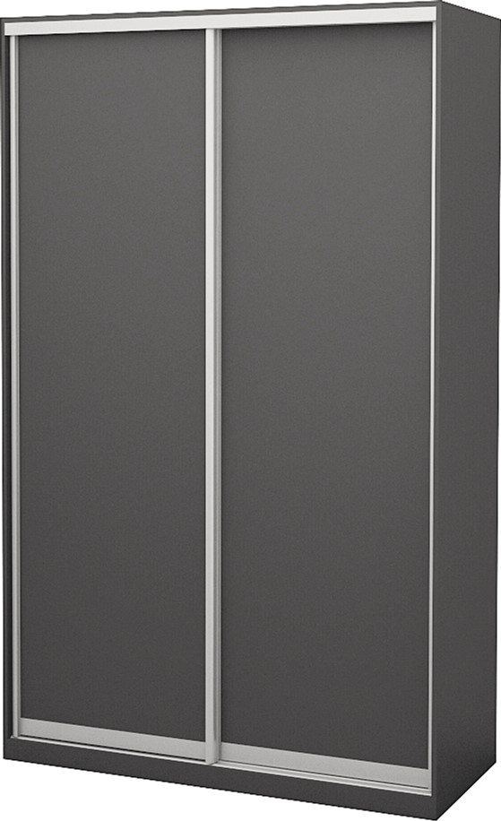 

Шкаф-купе двухдверный Roko 179.2х242х60 см ДСП Серый