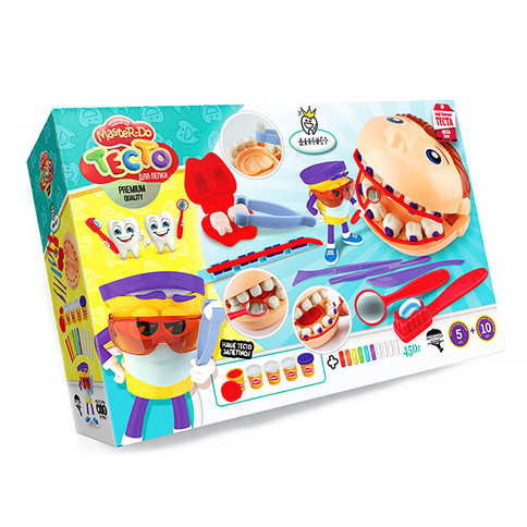 

Набір Danko Toys "Тісто для ліпки "Master Do" ДАНТИСТ укр (00000720778)