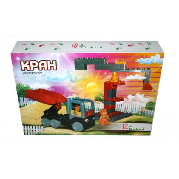 

Конструктор "Кран" 38 деталей 013888/18