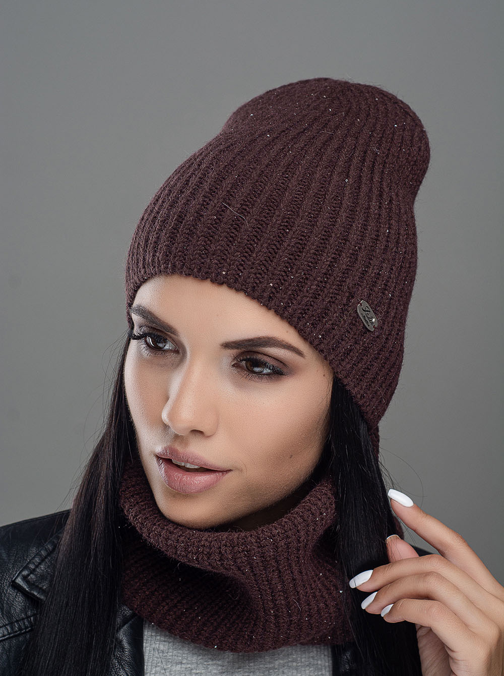 

Шапка Leks/Jolie Легенда комплект Размер (53-57) Цвет (горький шоколад)