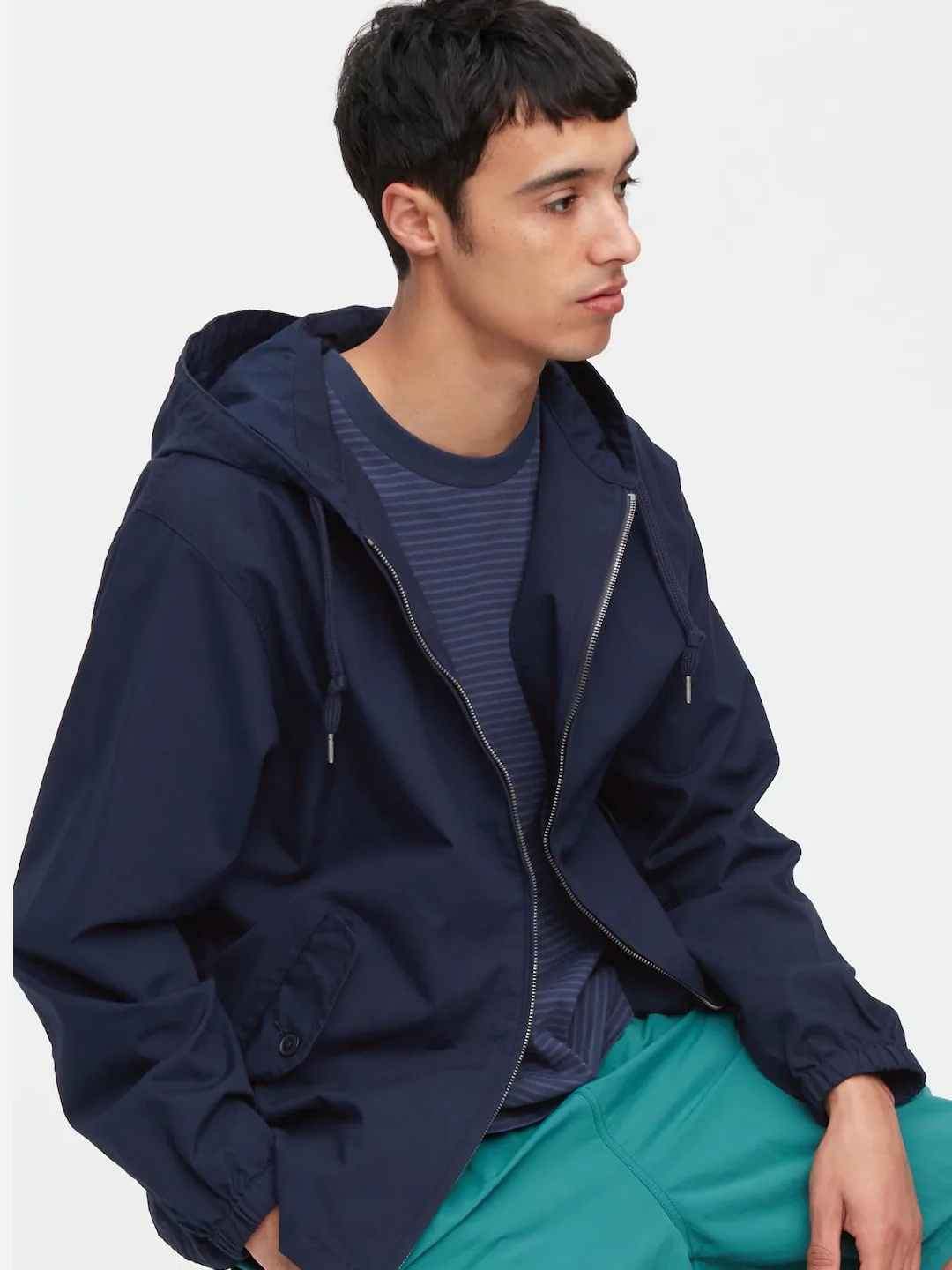 Ветровка Uniqlo 742866215 L Синяя (1159768267) – низкие цены, кредит ...