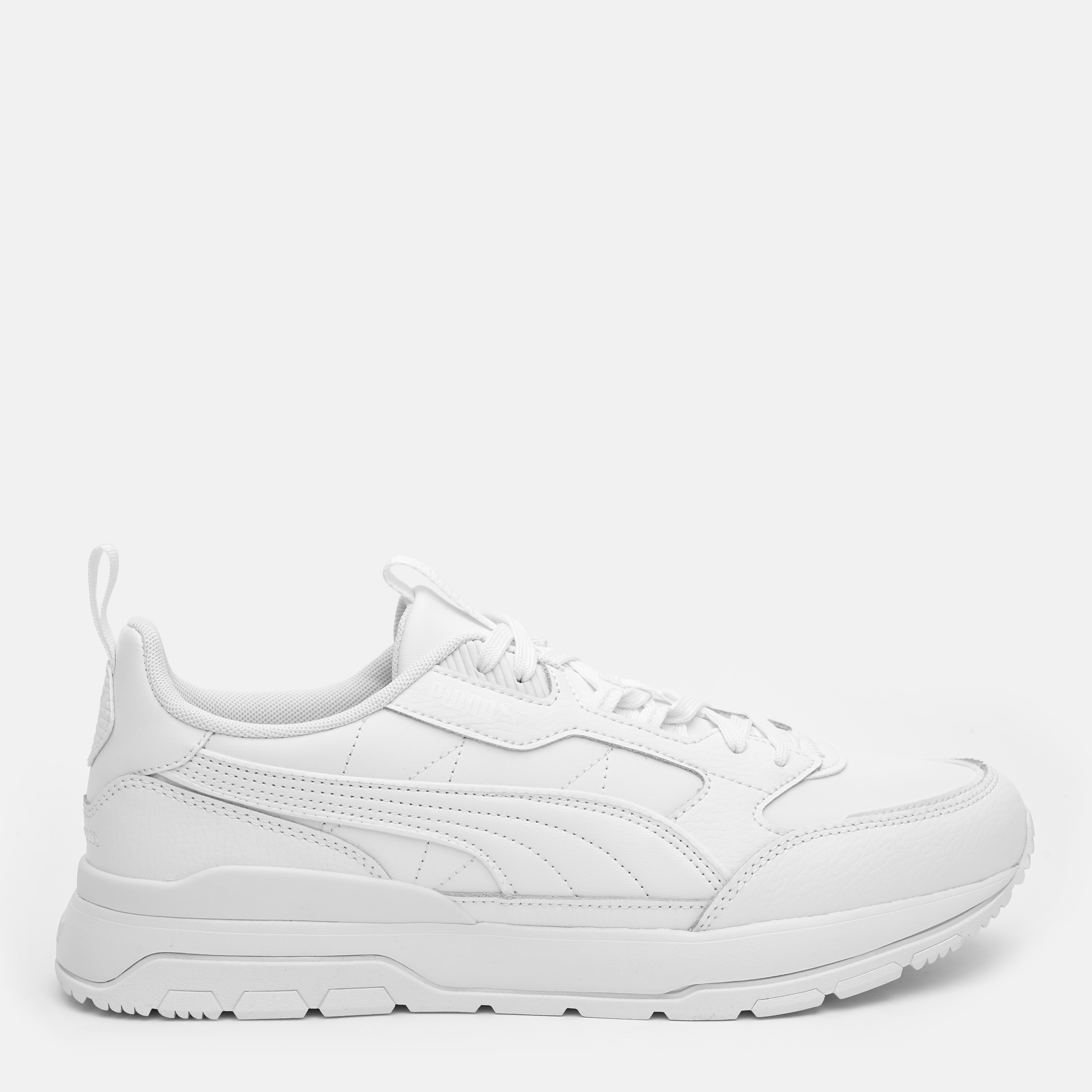 Акція на Чоловічі кросівки Puma R78 Trek Lth 38320202 44 (9.5) 28.5 см Puma White-Puma White від Rozetka