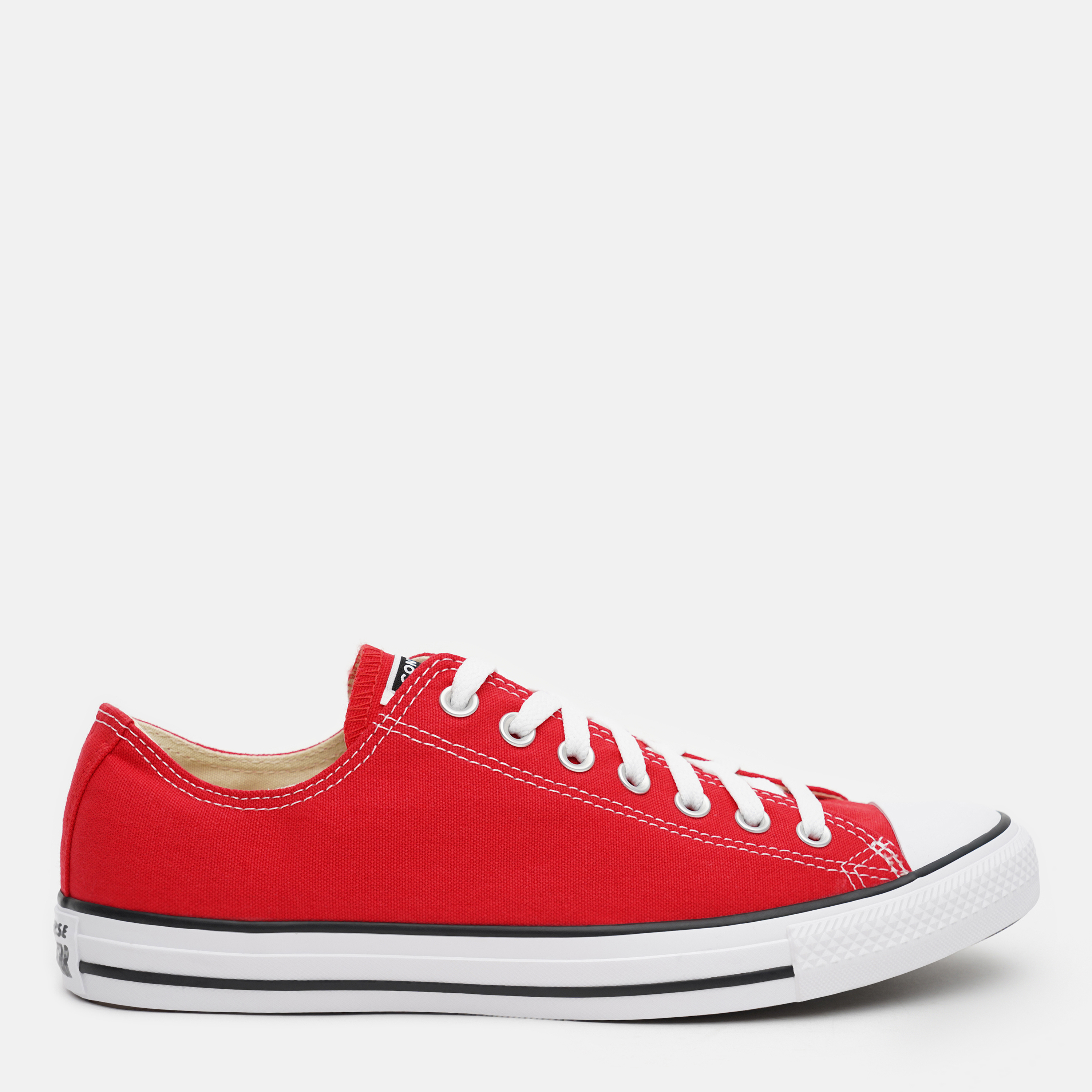 Акція на Чоловічі кеди низькі Converse Chuck Taylor All Star Ox Red M9696C 40 (7) 25.5 см Червоні від Rozetka