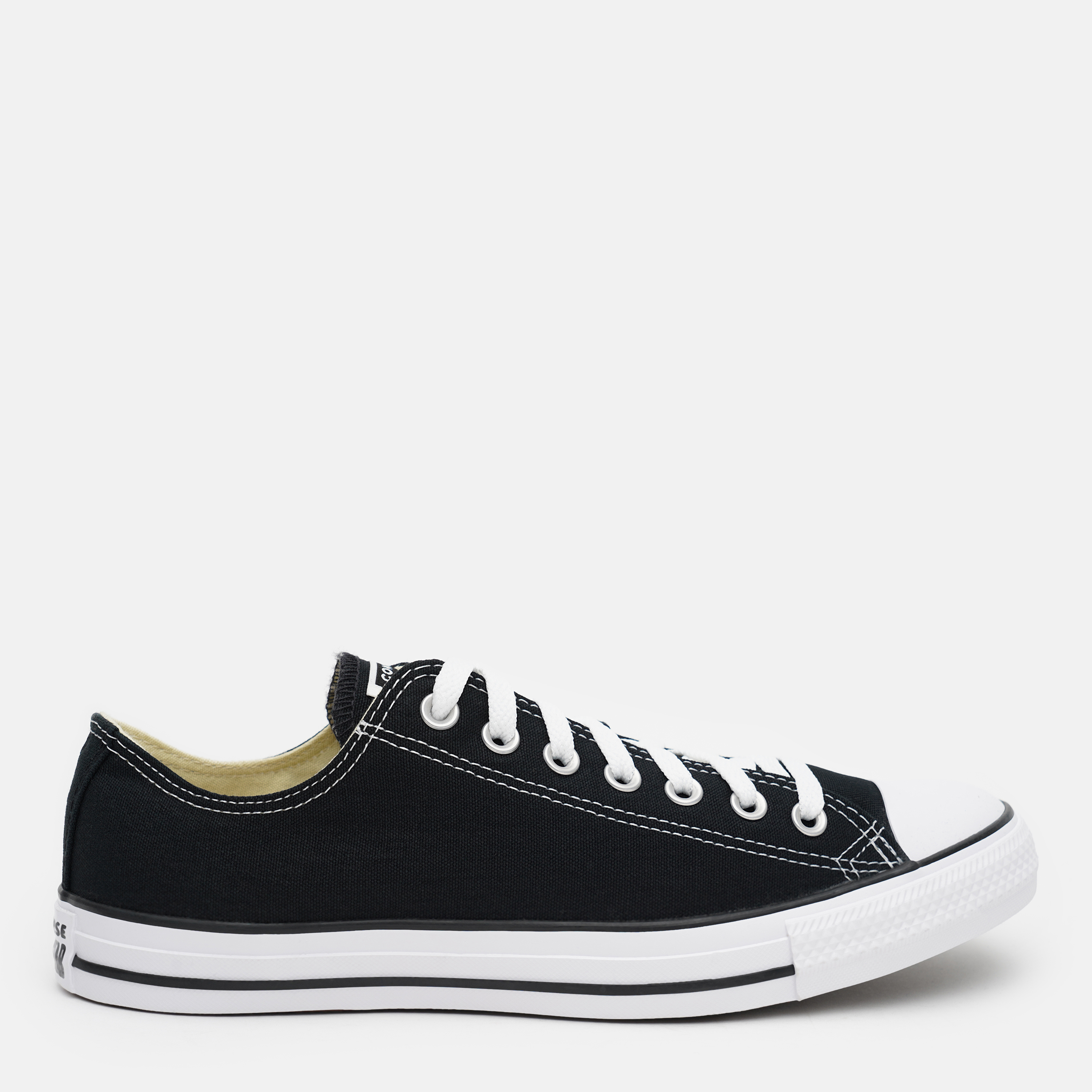 Акція на Чоловічі кеди низькі Converse All Star Ox Black M9166C 44.5 (12.5US) 29 см від Rozetka