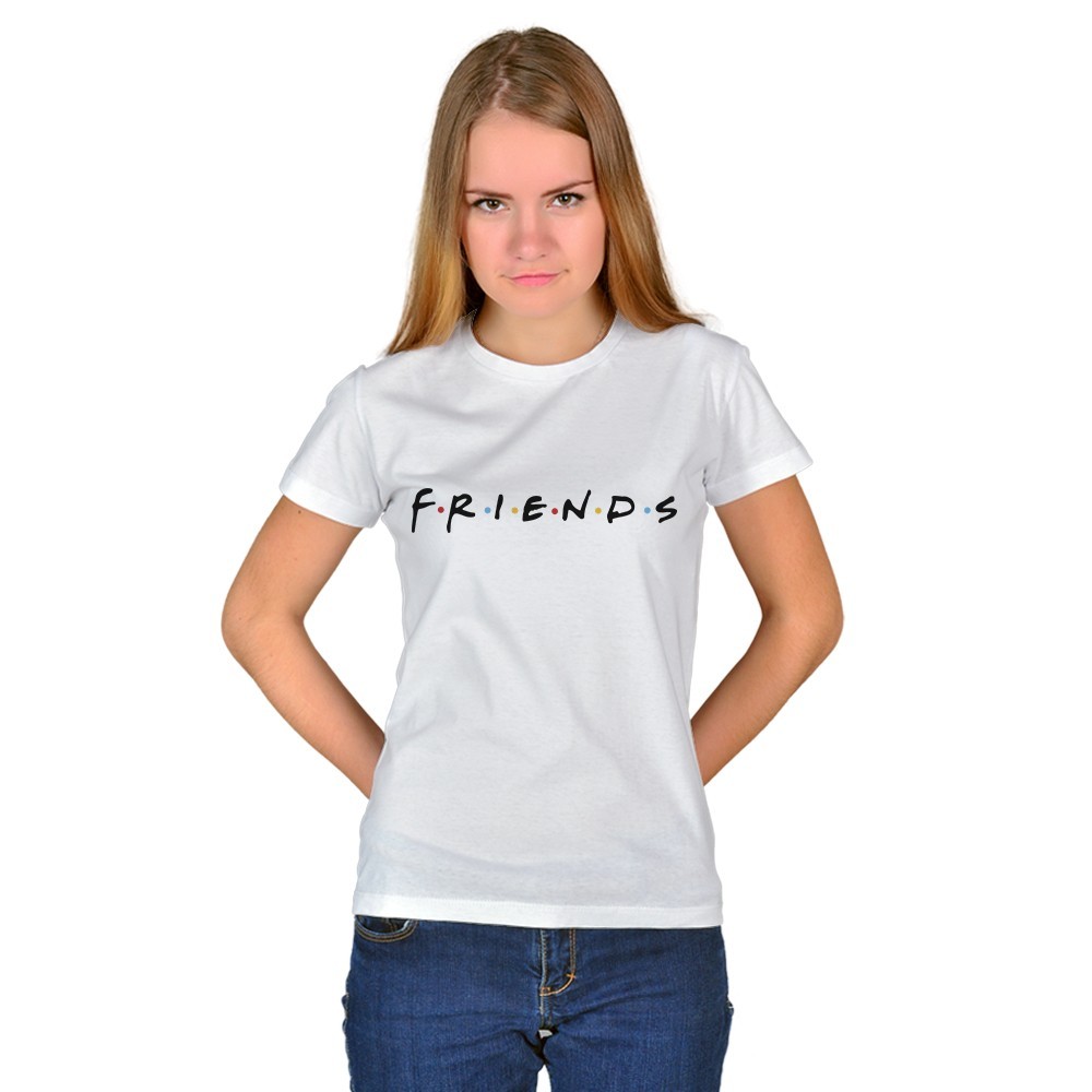 

Футболка Fanbolka Друзья Friends  Белая, Футболка Fanbolka Друзья Friends S Белая