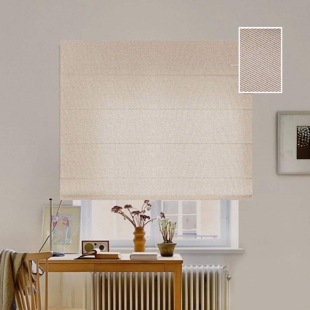 

Римская штора система Classic InHt Блэкаут Perfect 03 Бежевый 90х160 см
