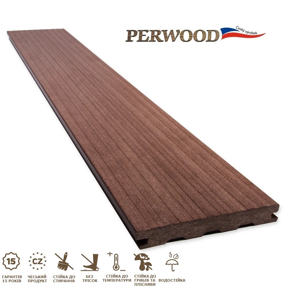 

Террасная доска Perwood Natural Massive Вишневый 161х21х4000 мм (400074)