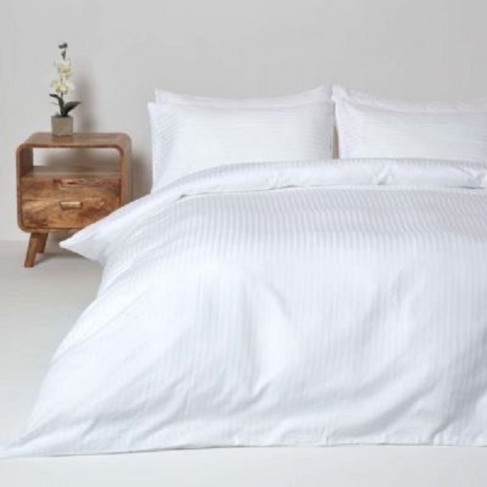 Простынь Stripe SoundSleep сатин-страйп белый 150х220 см – низкие цены ...