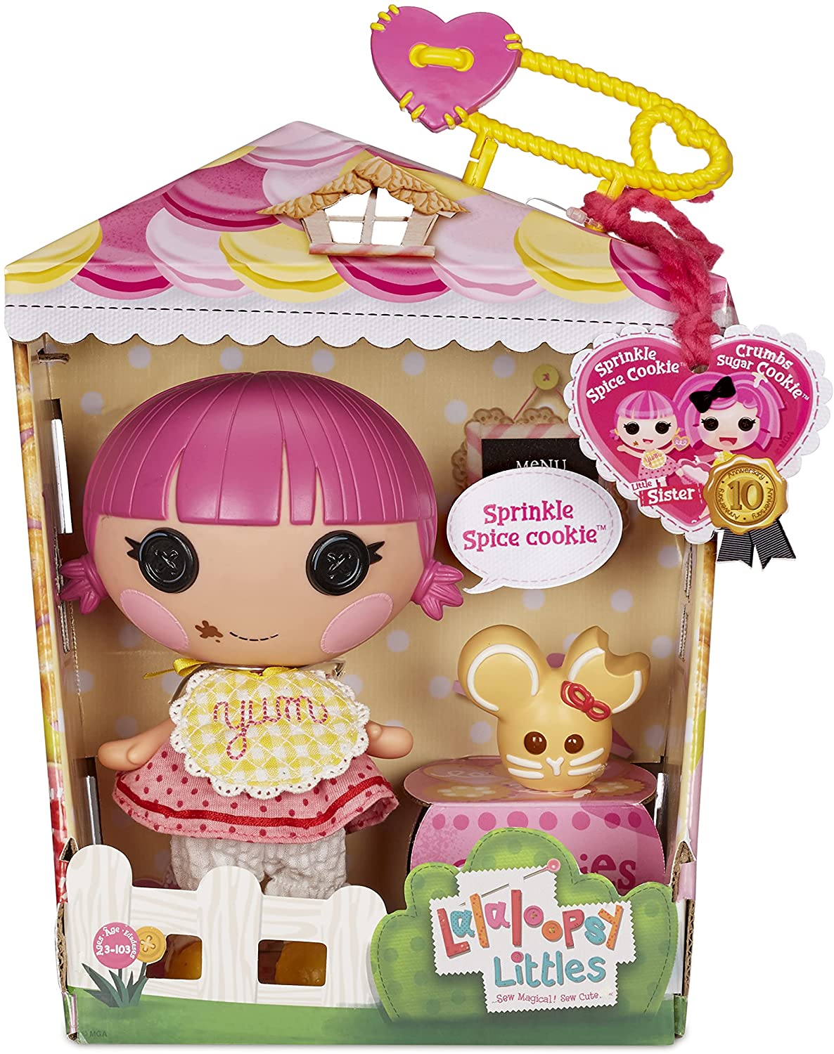 Кукла Лалалупси Пряная печенька с мышкой Lalaloopsy Littles Sprinkle Spice  Cookie Mouse 577201 – фото, отзывы, характеристики в интернет-магазине  ROZETKA от продавца: ToyEx | Купить в Украине: Киеве, Харькове, Днепре,  Одессе, Запорожье, Львове