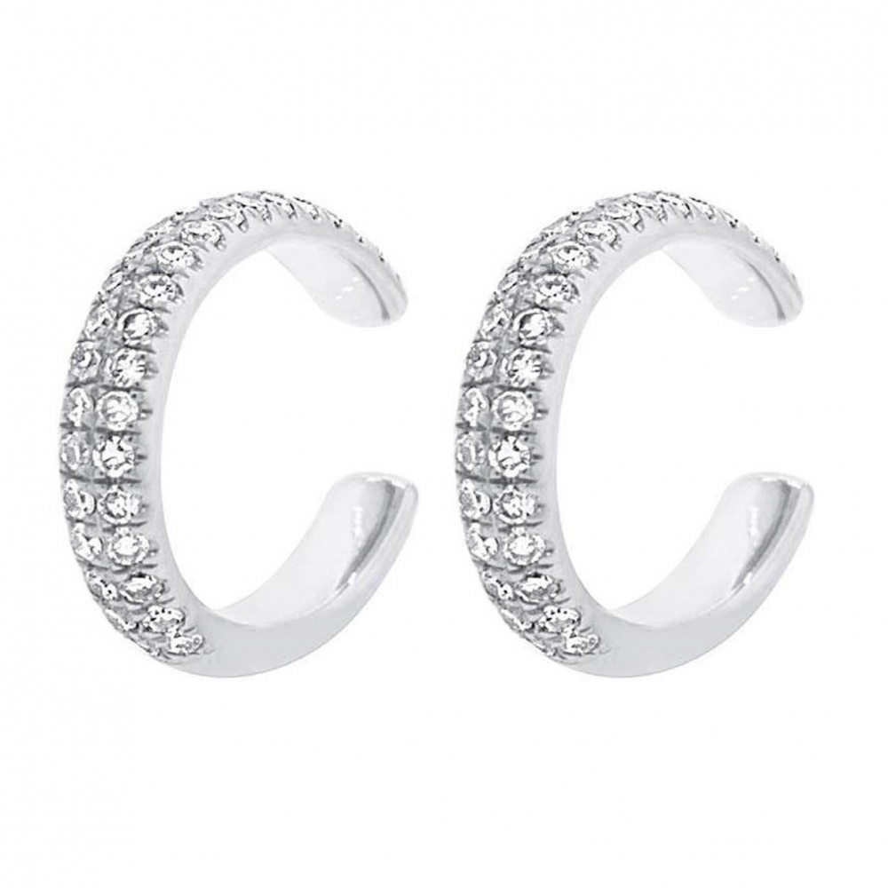 

Каффы Double Zircon White color(ka-781)