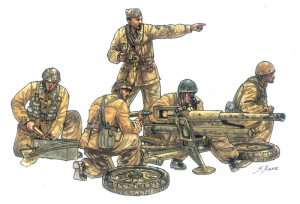 

Набор Italeri CANNONE DA 47/32 MOD 39 with crew, масштаб 1:35, артикул 6490