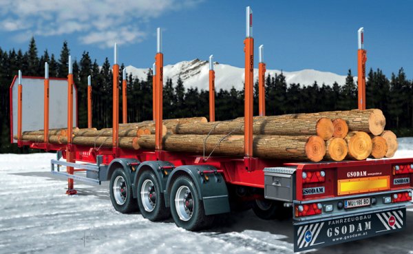 

Набор Italeri TIMBER TRAILER 3868, масштаб 1:24, артикул 3868
