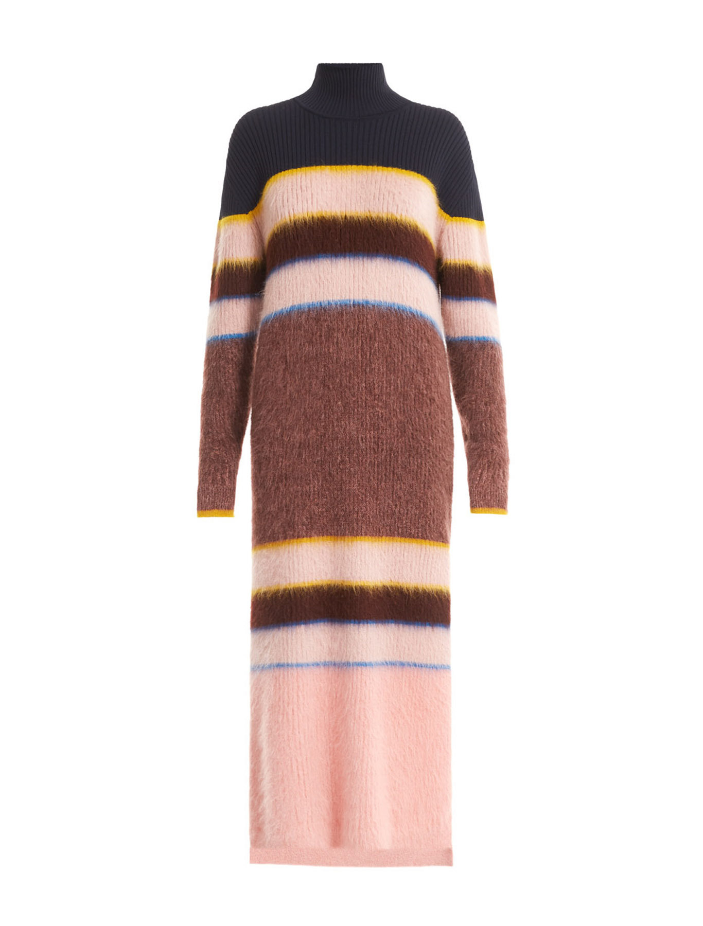 

Платье MaxMara 46 Синее с коричневым 23260383000