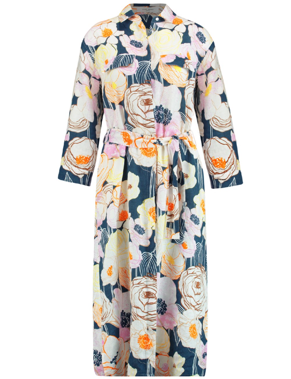 

Платье Gerry Weber 42 Ночной синий с цветочным принтом 285000.66631