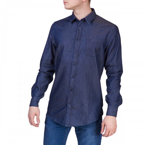 

Сорочка Trussardi 52C00091 U290 41 Синя