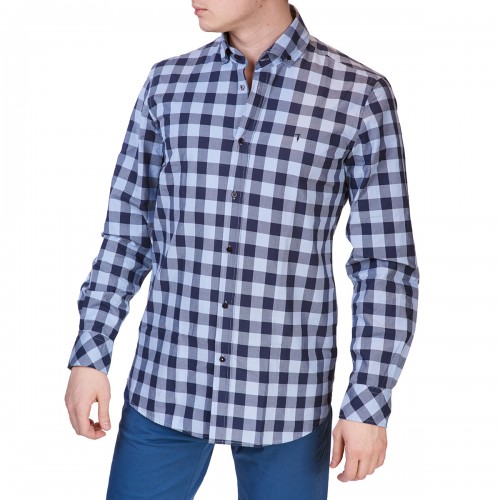 

Сорочка Trussardi 52C00132 41 Синя