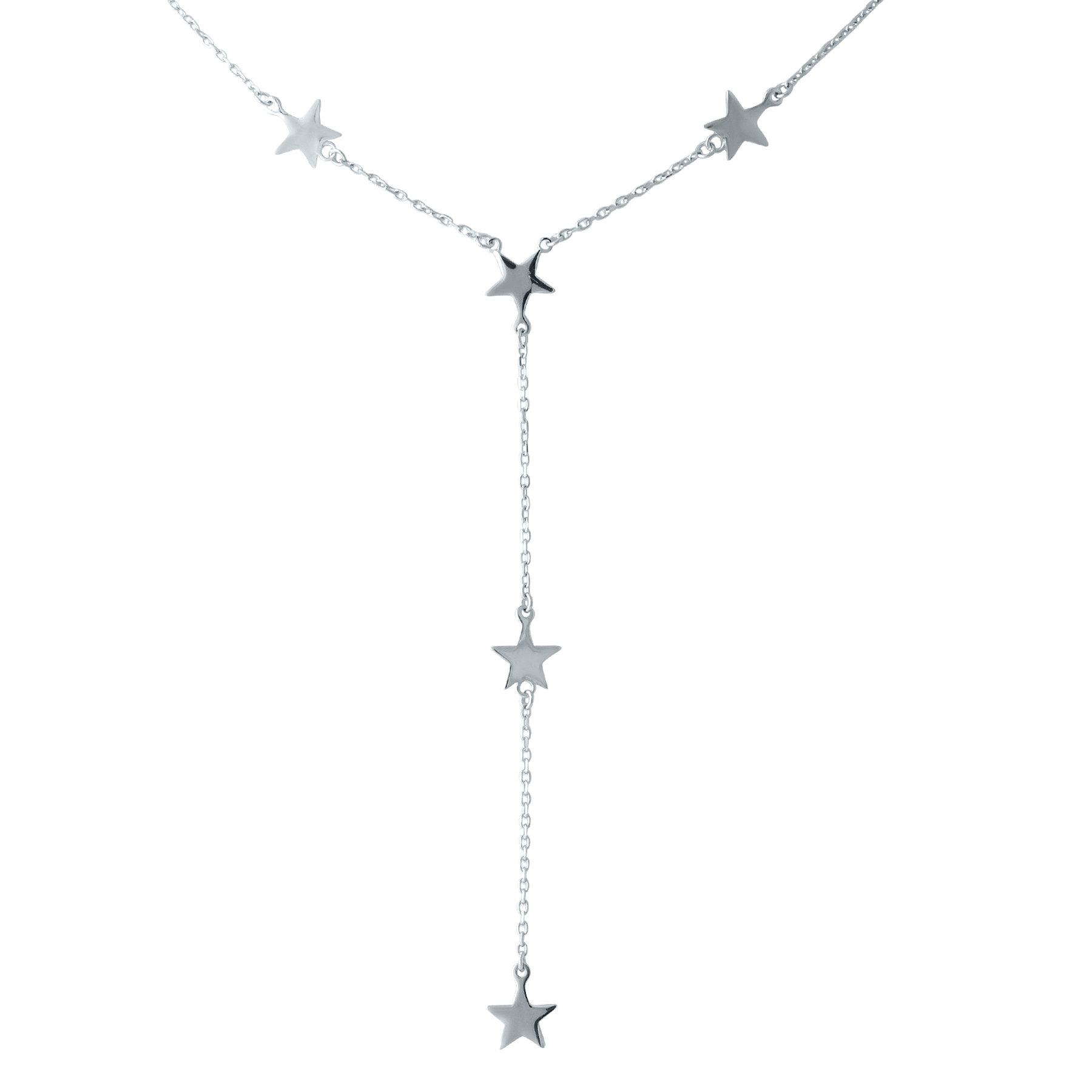 

Серебряное колье SilverLine без камней 6063 размер