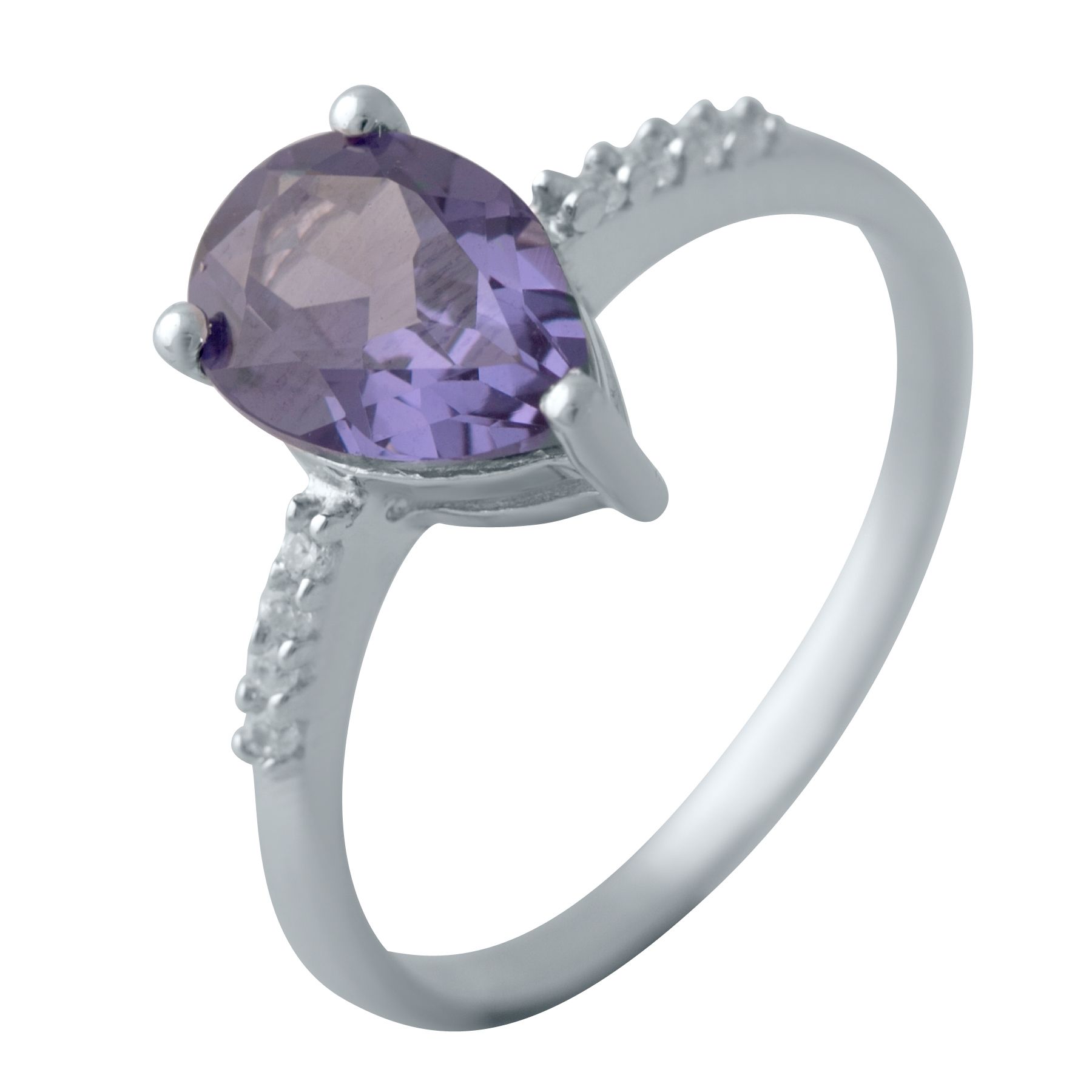 

Серебряное кольцо SilverLine с александритом 2.58ct 17 размер