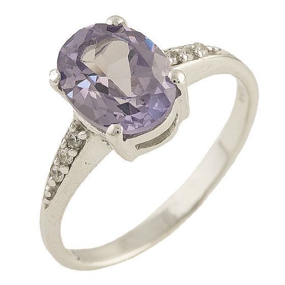 

Серебряное кольцо SilverLine с александритом 2.51ct 18.5 размер