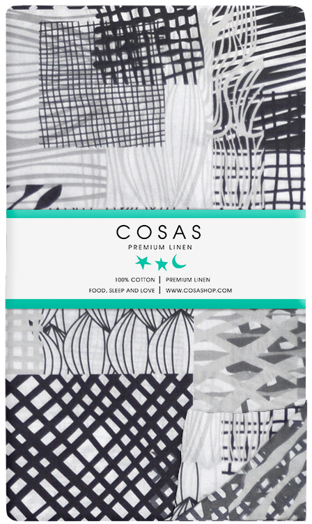 

Пододеяльник Cosas BambooGrey 200х220