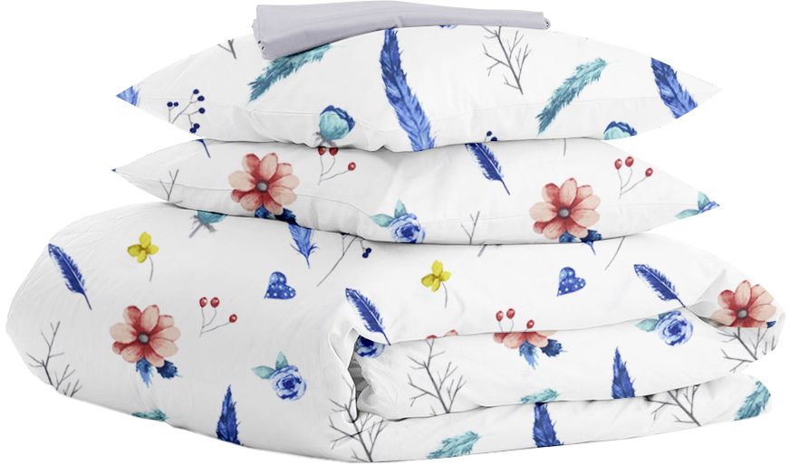 

Комплект постельного белья Cosas Aquarelle Grey 160х220