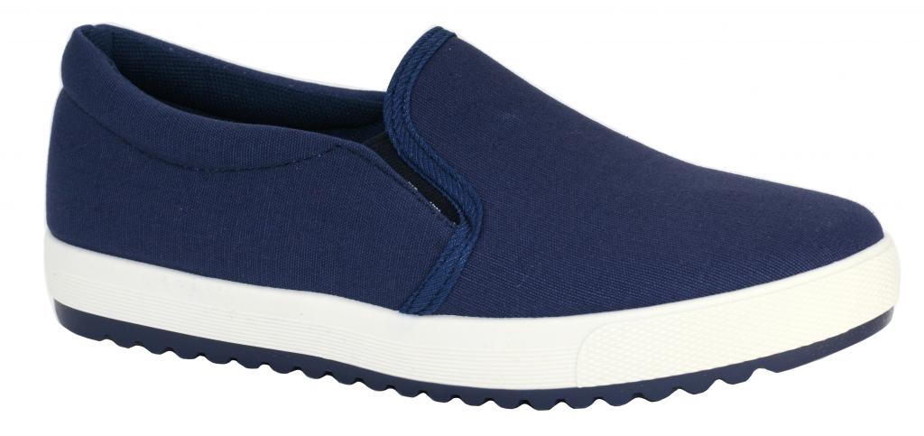 

Слипоны CSCK.S 2622 для мальчиков синие, текстиль. Размер 37