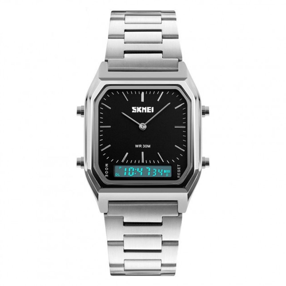 

Часы Skmei 1220BOXSIBK Silver Black BOX