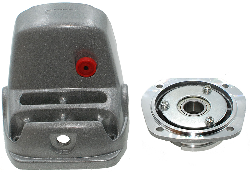Корпус редуктора (голова) болгарки УШМ Зенит ЗУШ-230/2200 (карась), арт ...
