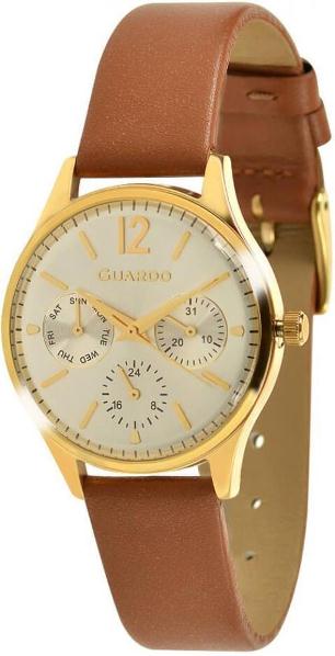 

Женские наручные часы Guardo B01253-4 (GWBr)