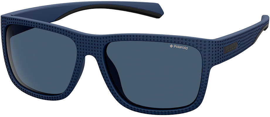 

Мужские солнцезащитные очки Polaroid с поляризационными линзами, квадратные (PLD7025S-FLL58C3) синие