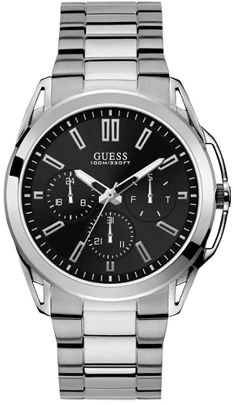 

Наручные часы GUESS серебристые