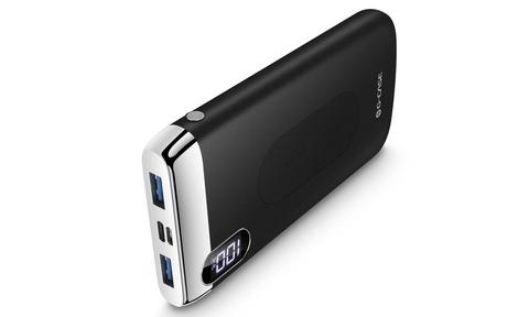 

Зовнішній акумулятор з безпровідною зарядкою Power Bank G-case 10000mAh Black WPB-03 (PB-0007)