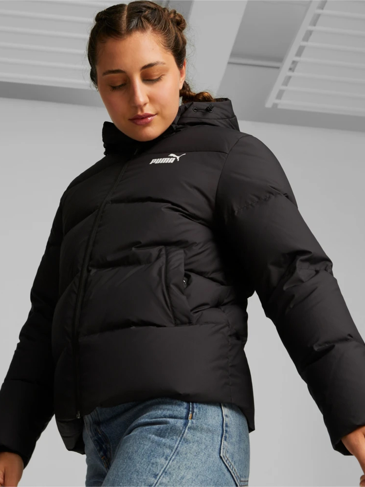 Пуховик зимний короткий женский Puma Down Puffer 84998801 L Black ...
