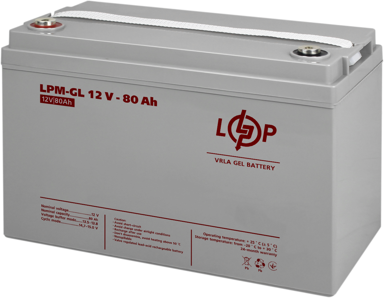 Аккумулятор LogicPower Гелевый LPM-GL 12V 80Ah (LP15267) – фото, отзывы ...