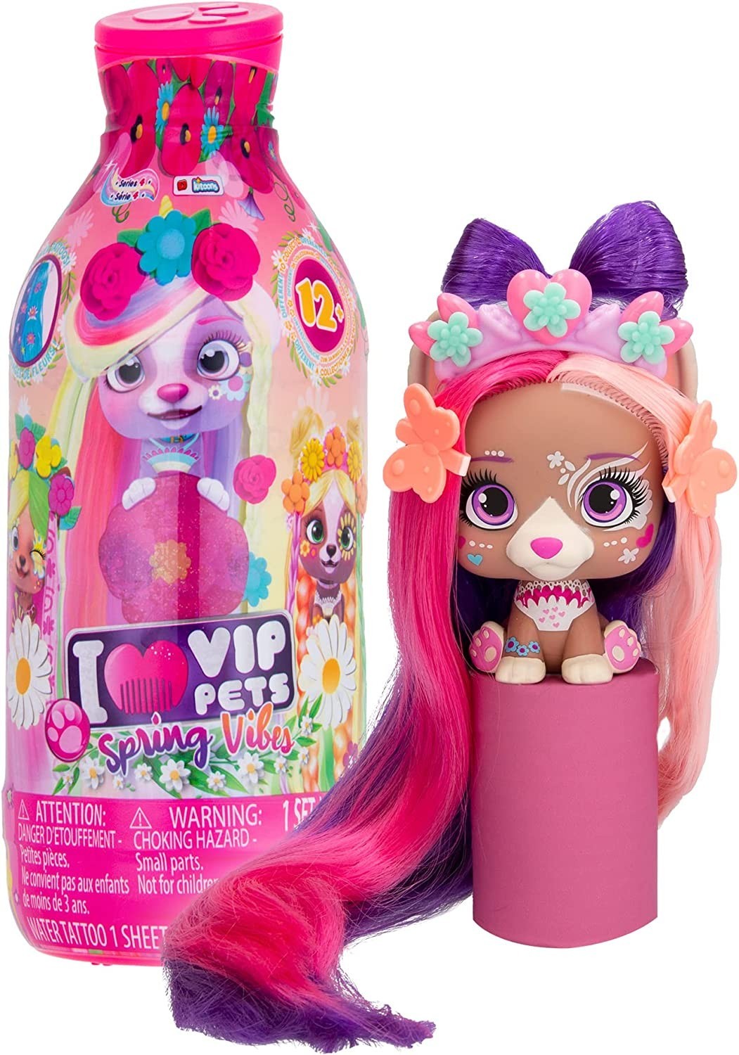 Игровой набор VIP Pets Вип Петс Домашний любимец с длинными волосами в ...