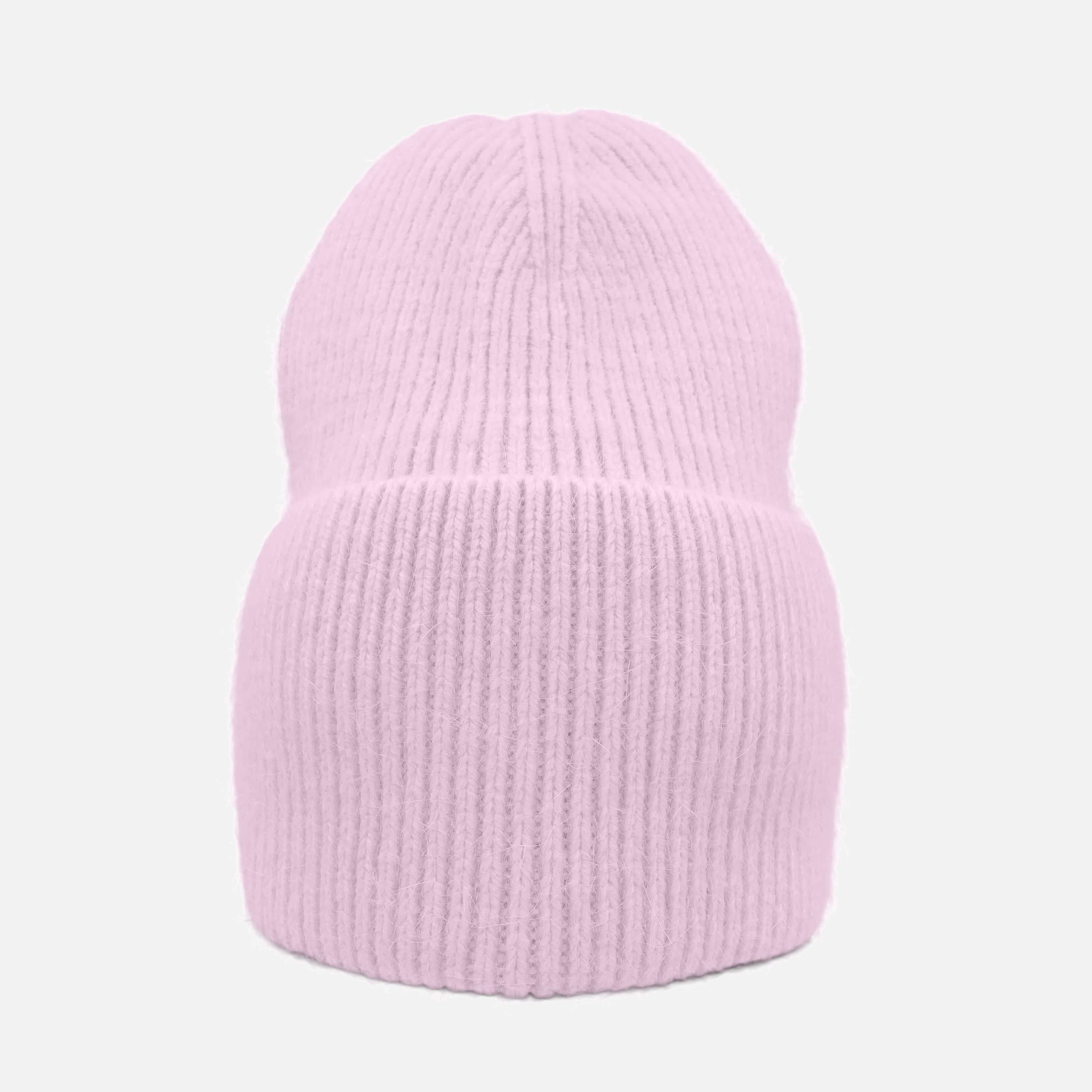 Акция на Дитяча зимова шапка-біні для дівчинки Anmerino Талія 9023 56-58 Ніжно-рожева от Rozetka