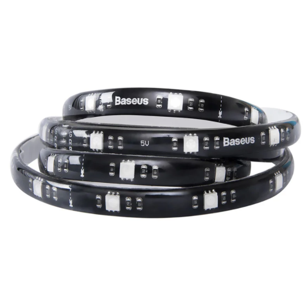 

Светодиодная лента RGB Baseus USB Colorful Electronic Sports Game Light Strip 1.5м Black
