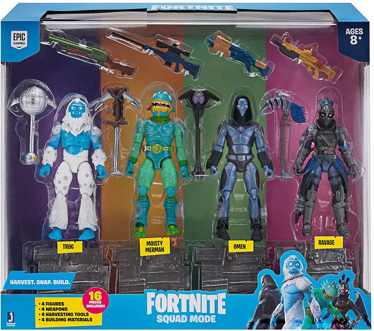 Fortnite squad mode store 4 figure pack