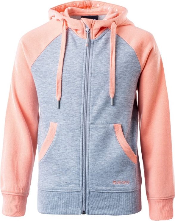 

Толстовка Hi-Tec Selia Jrg 158 см Light Gr Mlnge/Peach