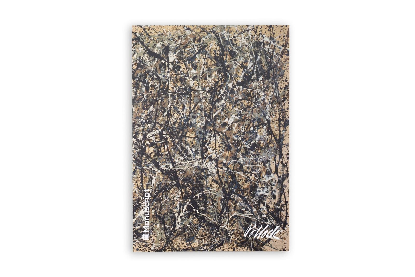 

Скетчбук Pollock 1950 A5 Чистые 80 страниц с открытым переплетом