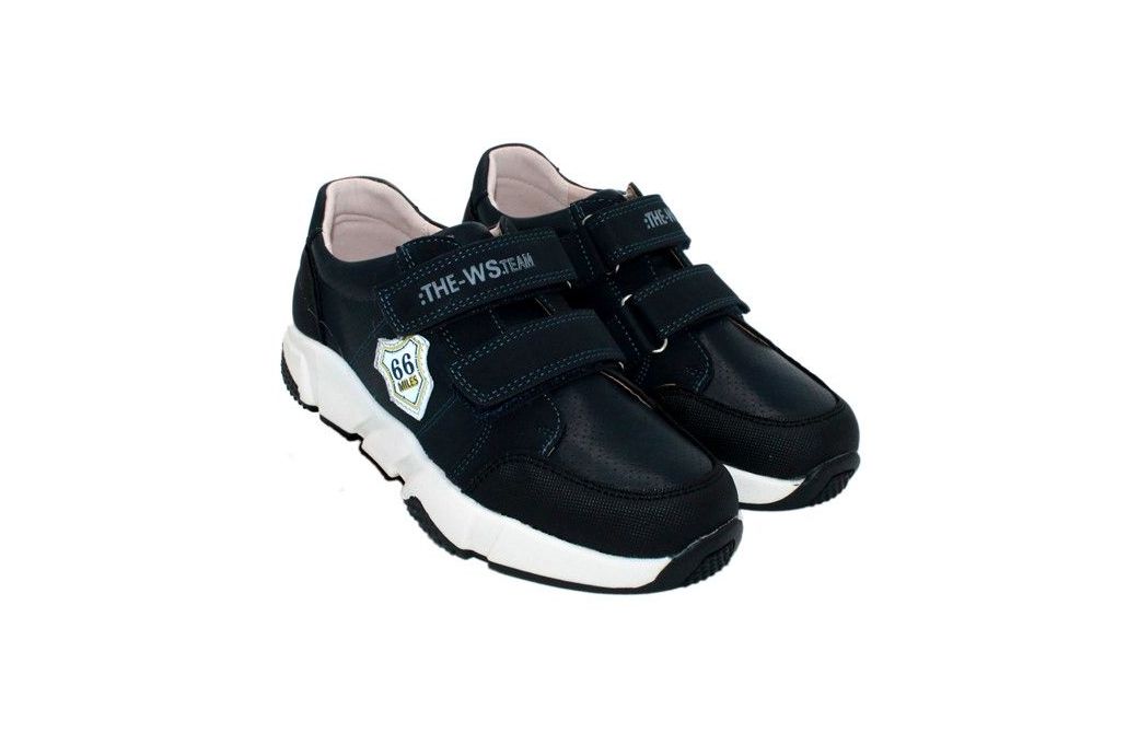 

Кроссовки Weestep 33(р) синего цвета с белой подошвой (R898-081)