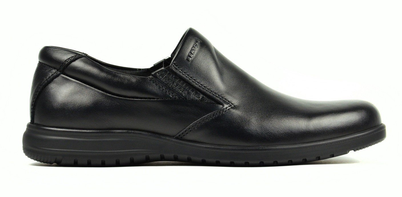 

Туфли мужские кожаные Bertoni 40 Чёрные 28070