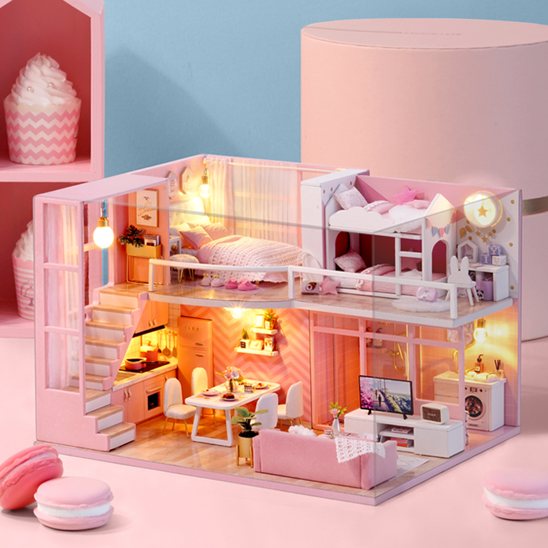 

Румбокс DIY House конструктор миниатюрный сборный дом Dream Angel (30121)