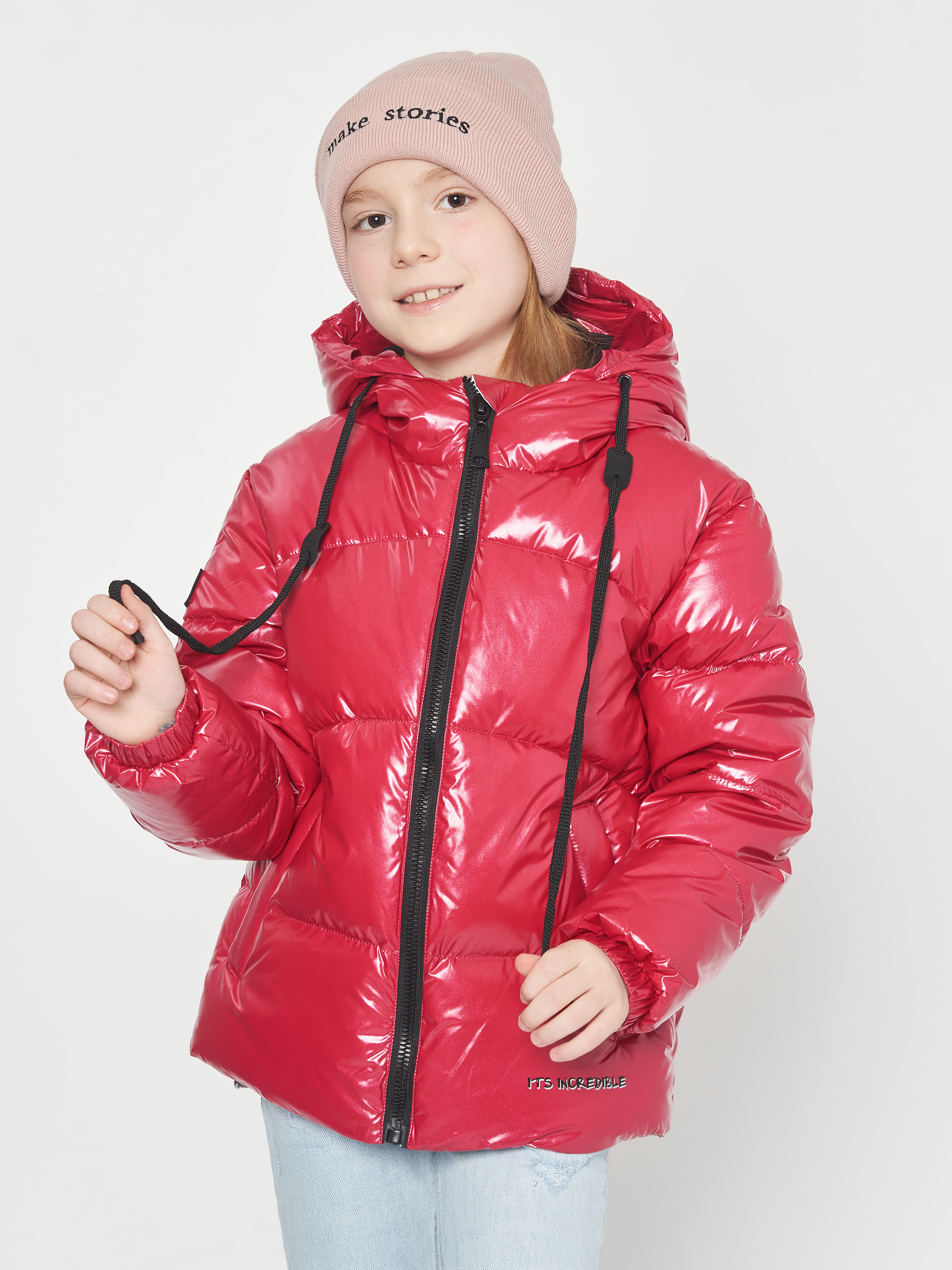 Акція на Дитяча зимова куртка для дівчинки Evolution 11-ВД-22 122 см Малинова від Rozetka