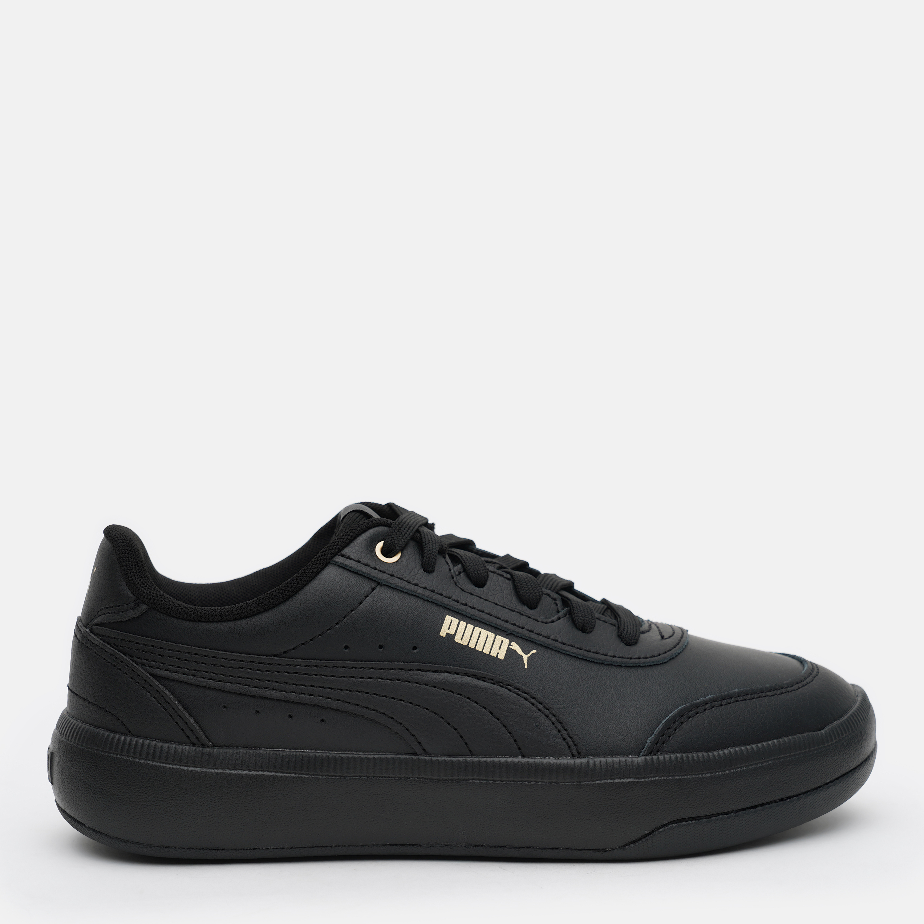 Акція на Жіночі кеди низькі Puma Tori 38302611 38 (5UK) 24 см Puma Black-Puma Black-Puma Team Gold від Rozetka